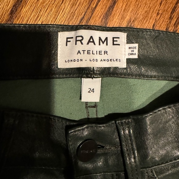 Frame Denim Le Skinny de Jeanne Stretch Learher pants - Picture 5 of 8